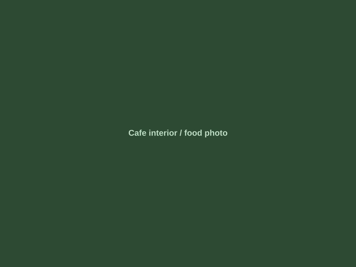 Cafe interior